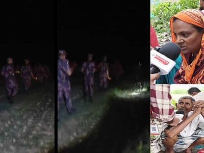 বিএসএফের পুশব্যাকচেষ্টা, গভীর রাতেও সাতক্ষীরা সীমান্তে সতর্ক বিজিবি