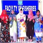 বাকৃবির গবেষণার অণুশৈবাল থেকে মিলবে স্বল্পব্যয়ী মাছের খাদ্য
