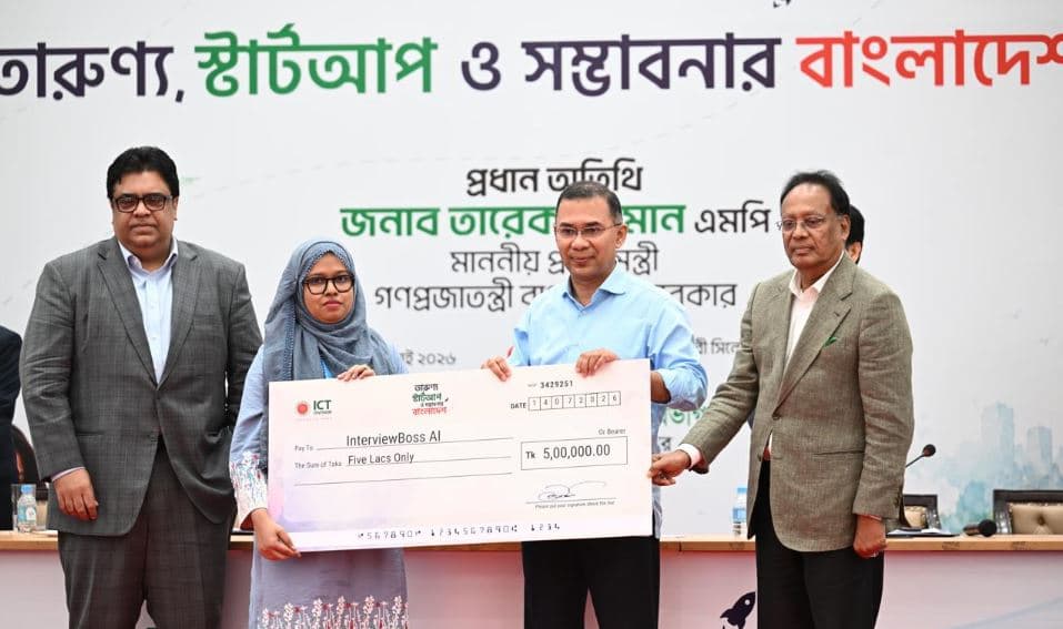 জামানত ছাড়াই ৫ কোটি টাকা পর্যন্ত অনুদান পাবে তরুণ উদ্যোক্তারা : প্রধানমন্ত্রী 