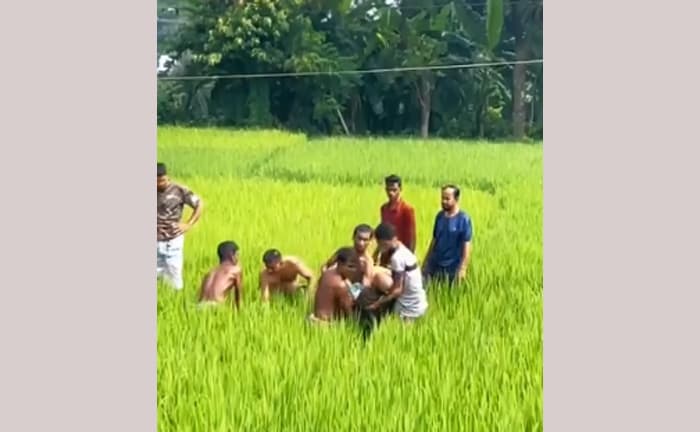 ভালুকায় ধান ক্ষেতে পল্লী বিদ্যুতের ছেড়া তারে বিদ্যুৎস্পৃষ্ট হয়ে চাচতো দুই ভাইয়ের মৃত্যু