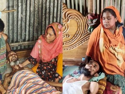 সাহায্যের হাত বাড়িয়ে দিন : বাবার ব্রেন টিউমার ছেলের ক্যানসার