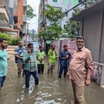 মসিকে’র সাময়িক জলাবদ্ধতা নিস্কাশনে তৎপর প্রশাসক