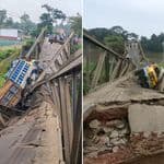 ধোবাউড়ায় ঝুঁকিপূর্ণ বেইলি ব্রিজ ধ্বসে যোগাযোগ বিচ্ছিন্ন : দুর্ভোগে হাজারো মানুষ