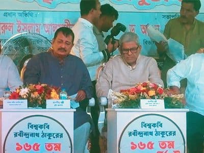 সাহিত্যের সবক্ষেত্রে রবীন্দ্রনাথের বিচরণ ছিল দৃঢ়: মির্জা ফখরুল