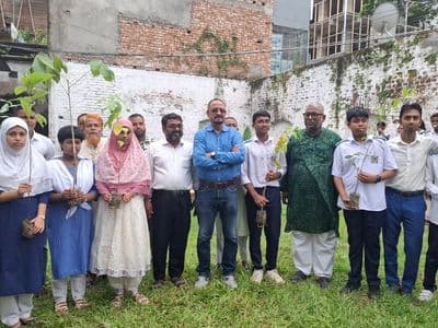ময়মনসিংহ সিটি কলেজিয়েট স্কুলে বৃক্ষরোপন কর্মসূচি, জাতীয়করণের দাবি 