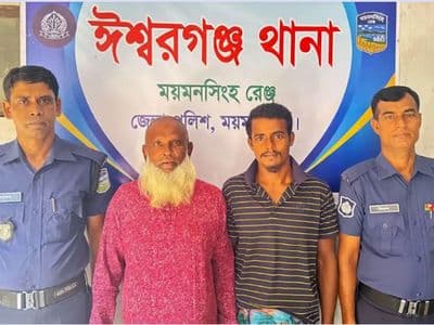 ঈশ্বরগঞ্জে ছাত্রলীগ নেতাকে ছিনিয়ে নেওয়ার ঘটনায় বিএনপি ও ছাত্রলীগের দুই নেতা গ্রেপ্তার