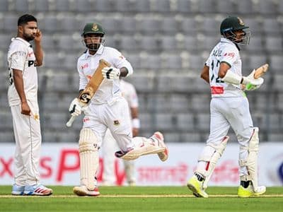 ৬ উইকেটে ১৬৮ রান নিয়ে চা-বিরতিতে বাংলাদেশ