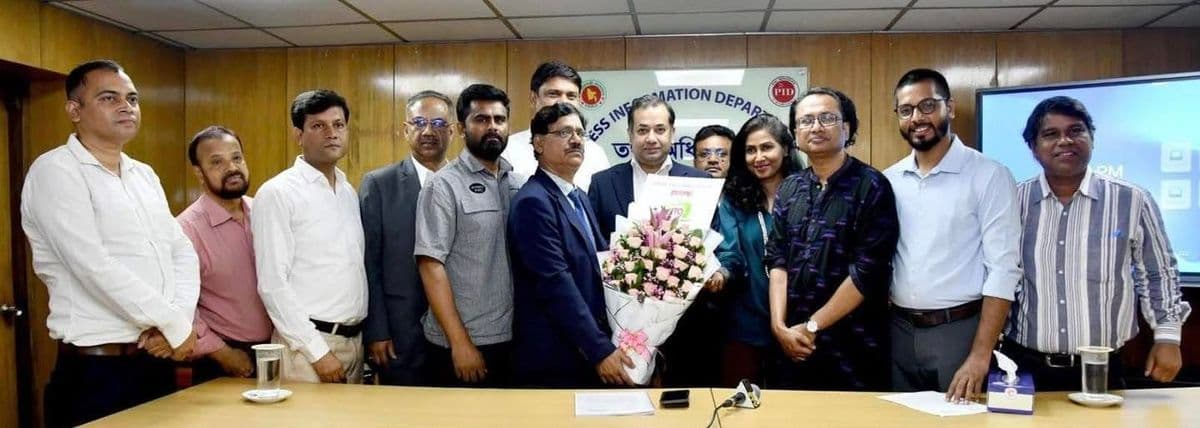 তথ্য ও সম্প্রচার প্রতিমন্ত্রীর সাথে আইপি টিভি ওনার প্রতিনিধি দলের সাক্ষাত