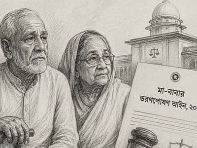 পিতা ও মাতার ভরণ-পোষণ নিশ্চিত করতে কঠোর আইন রয়েছে দেশে