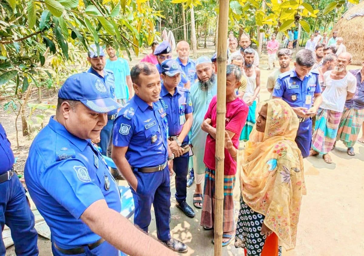 ধোবাউড়ায় শিশুর মরদেহ উদ্ধার, ঘটনাস্থল পরিদর্শনে পুলিশ সুপার