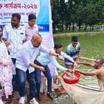 উন্মুক্ত জলাশয় ও পুকুর নষ্ট করায় মাছের ঐতিহ্য হারিয়ে যাচ্ছে : এমপি ওয়াহাব আকন্দ