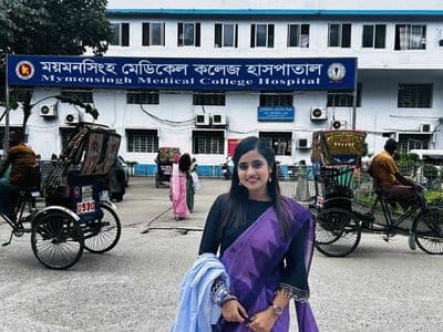 বাবা-মায়ের স্বপ্ন পূরণ : মানুষের পাশে থাকতে চান ডা. সানজিদা জান্নাত তনু