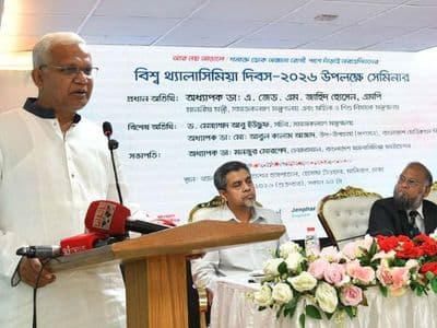 বিয়ের আগে থ্যালাসেমিয়া বাহক পরীক্ষা প্রয়োজন : সমাজকল্যাণ মন্ত্রী