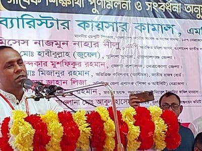 ইনসাফভিত্তিক সমাজ ও রাষ্ট্রব্যবস্থা গড়ে তুলতে চাই : ডেপুটি স্পিকার